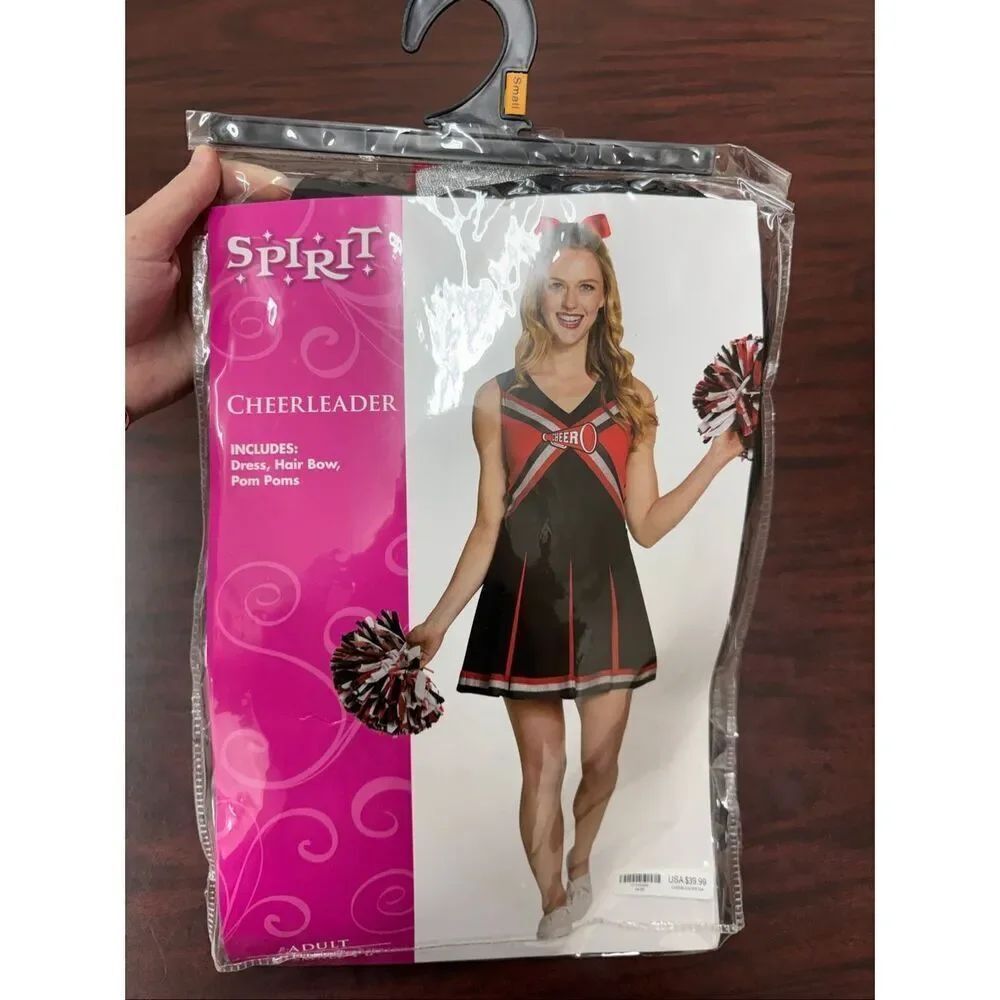 Spirit Halloween Cheerleader Halloween Costume Size Small